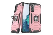 Mobil - Covers & Cases - Wozinsky Ring Armor Armored Hybrid Case Cover + Magnetic Holder Samsung Galaxy S22+ (S22 Plus) pink - 9145576239742
