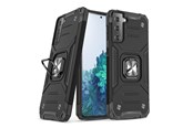Mobil - Covers & Cases - Wozinsky Ring Armor Armored Hybrid Case Cover + Magnetic Holder for Samsung Galaxy S22+ (S22 Plus) black - 9145576239773
