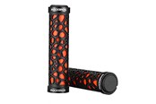 Cykeltilbehør - Rockbros 2017-14AOR bicycle grips - black and orange - Rockbros-2017-14AOR