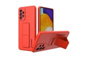 Mobil - Covers & Cases - Wozinsky Kickstand Case Silicone Case with Stand Samsung Galaxy A73 Case Red - 9145576247778