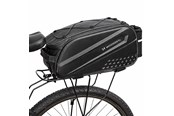 Cykeltilbehør - Wozinsky Bicycle Luggage Rack Bag with Long Strap - Black - 5907769384905
