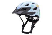 Cykeltilbehør - Wozinsky Children's MTB Bicycle Helmet with Detachable Visor 48-52 cm - Light Blue - 5907769381119