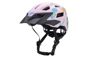 Cykeltilbehør - Wozinsky Children's MTB Bicycle Helmet with Detachable Visor 48-52 cm - Pink - 5907769381102
