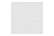 Konstruktionslegetøj - Sluban Base Plate White - M38-B0833B