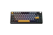 Tastatur - Machenike K600-B82W Wireless Mechanical Backlit Gaming Keyboard GR Silver Switch - Black - Sort - K600-B82W Tri-mode RGB GR Silver Switch Black