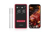 Andre køkkenapparater - Meatmeet X Pro Kitchen Thermometer with Bluetooth/WiFi App for Smoker Oven Grill - Black - Meatmeet X Pro