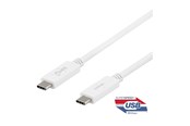 USB kabel - Deltaco - USB-C cable - USB-C to USB-C - 50 cm - USBC-1406M