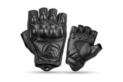 Sport & Fitness - Rockbros 16220006002 M leather motorcycle gloves - black - 16220006002
