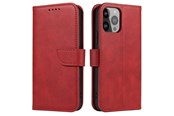Mobil - Covers & Cases - Hurtel Magnet Case for Samsung Galaxy S23 Ultra Flip Cover Wallet Stand Red - 5907769351112