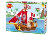 Konstruktionslegetøj - Ecoiffier Pirate Boat - 3023