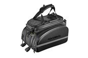 Cykeltilbehør - Rockbros A6-6 bicycle bag for trunk 35 l with fold-out pockets - black - A6-6