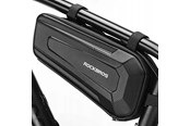 Cykeltilbehør - Rockbros B67 waterproof frame bike bag - black - B67