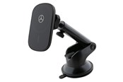 Mobil - Andet Tilbehør - Mercedes Silver Stars MagSafe 15W Induction Mount for Dashboard or Windshield - Black - 3666339169831