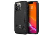Mobil - Covers & Cases - Mercedes Leather Urban Case for iPhone 15 Pro Max - Black - 3666339171889