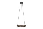 Lamper - EGLO Stars of Light TRABUCO pendel Ø550 mm, sort/brun - 390451