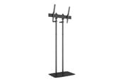 Vægbeslag, AV-Beslag & AV-Møbler - Multibrackets M Pro Series stand - single side - for LED display - dual pole - black - Max 100 kg - recommended for 98" - 7340234813483