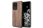 Mobil - Covers & Cases - Mercedes Wood Line Walnut Case for Samsung Galaxy S20 Ultra - Brown - 3700740473641