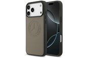 Mobil - Covers & Cases - Mercedes Leather Vintage MagSafe Logo Case for iPhone 17 Pro Max - Beige - 3666339508128