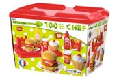 Rolleleg - Ecoiffier Hamburger Set - 2623
