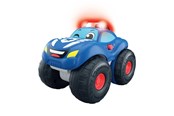 Babylegetøj - Clementoni Stunt Wheels Pullback Car Police - 17543