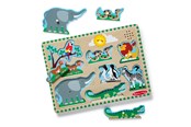 Puslespil - Melissa & Doug Sound Puzzle Zoo Animals - 727/50215