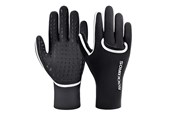 Cykeltilbehør - Rockbros full waterproof cycling gloves size: XXL - black - 8386824304787