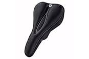 Cykeltilbehør - Rockbros LF047-S silicone gel bicycle seat cover size M - black - LF047-S
