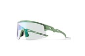 Cykeltilbehør - Rockbros Photochromic Cycling Glasses with UV Protection and Corrective Insert - Green - 8386824303599