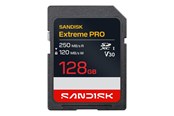 Hukommelseskort - SANDISK Extreme PRO SD - 250MB/s - 128GB - SDSDXXJ-128G-GSCIN