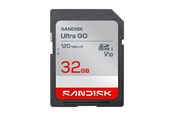 Hukommelseskort - SANDISK Ultra GO SD - 120MB/s - 32GB - SDSDUGN-032G-GN6IN