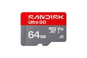 Hukommelseskort - SANDISK Ultra GO microSD - 140MB/s - 64GB - SDSQUGN-064G-GN6MN