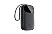 Powerbank - Baseus EnerFill FC31 20000mAh 45W Power Bank with Display with USB-C and Lightning Cables - Black - 20000 mAh - E0028D00