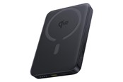 Powerbank - Baseus EnerFill FM12 10000mAh 22.5W Qi2 Power Bank MagSafe Compatible with Simple USB-C 20V/3A 30cm Cable - Black Powerbank - Sort - 10000 mAh - E0028500