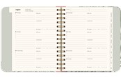 Calendar - Burde Life Planner Decor Green flow - 93123827