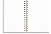 Blokke, Formularer & Notesbøger - Burde Notebook blank A5 Tiles - 92772600