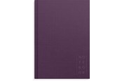 Blokke, Formularer & Notesbøger - Burde Notebook Textile plum lined A5 - 92772000