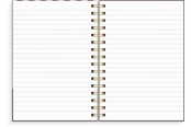 Blokke, Formularer & Notesbøger - Burde Notebook A5 Stripes - 92771700