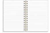 Blokke, Formularer & Notesbøger - Burde Notebook A5 Diamond Pattern - 92771600