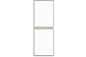 Blokke, Formularer & Notesbøger - Burde Notebook lined A6 black - 92767400