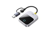 Mobil - Andet Tilbehør - Baseus SafeJourney Series Wireless CarPlay Adapter - Gray - C10745100813-00