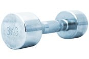 Sport & Fitness - TITAN LIFE PRO Chrome Dumbbell 3 kg - 400-800718