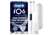 Eltandbørste - Oral-B Eltandbørste iO6 White + 1 Extra Refill - 8006530067652