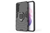 Mobil - Covers & Cases - Hurtel Ring Armor Case for Samsung Galaxy S23+ Armored Cover Magnetic Holder Ring Black - 5907769352126