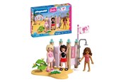 Playmobil - Playmobil - Barbie strand udklædning - 72124