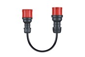 Elbil ladere - go-e Gemini flex 11 kW adapter til rød CEE 32A - CH-04-36