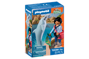 Figur - Playmobil Zoo: Delfin og besøgende - 72091