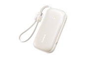Powerbank - Baseus EnerFill FC21 Qpow 3 Ultra 10000mAh 45W Power Bank with Digital Display and Detachable USB-C - Lightning Cable - Titanium - 10000 mAh - E0027Q01