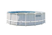 Pools og Badebassiner - Intex Chevron Prism Frame Premium Pool Set 4,88mx1,22m - 26746