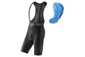 Cykeltilbehør - Rockbros RK2002L short bib shorts with L insert - black - RK2002L