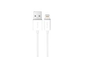 USB kabel - Puro TPE 12W USB-A - Lightning 2m - White - PUCAPLT12W2MTWHI